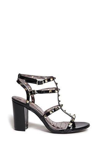 Forever21 Patent Faux Leather Studded Heels