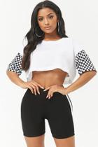 Forever21 Contrast Side Stripe Shorts
