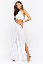 Forever21 Hawaiian Tropic Striped Crochet Pants