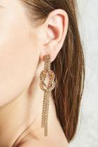 Forever21 Knotted Box Chain Earrings