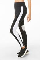 Forever21 Active Perforated-panel Leggings