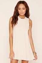 Forever21 Women's  Ribbed Knit Flared Dress