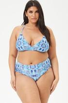 Forever21 Plus Size Kulani Kinis Ornate Print Bikini Bottoms