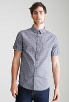 Forever21 Kaleidoscope Print Button-down Shirt