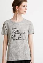 Forever21 Me Prouver Slub Knit Tee