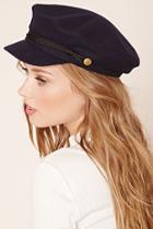 Forever21 Navy Cabby Hat