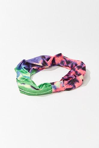 Forever21 Animal & Leaf Print Headwrap