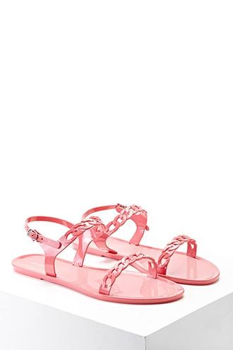 Forever21 Chain Ankle-strap Sandals