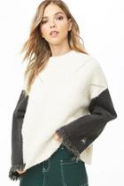 Forever21 Brushed Combo Sweater