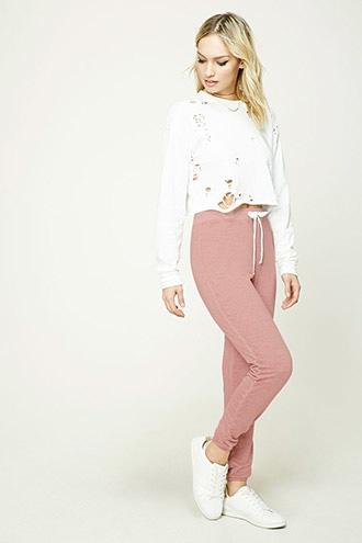 Forever21 Contemporary Burnout Sweatpants