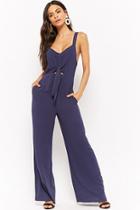 Forever21 Tie-front Jumpsuit