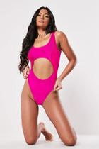 Forever21 Missguided Cutout One-piece Swimsuit