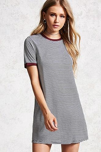 Forever21 Striped Ringer T-shirt Dress