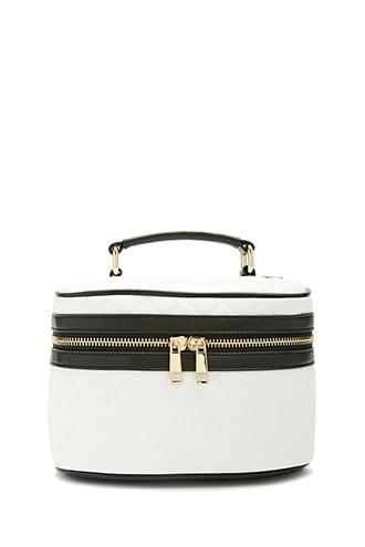 Forever21 Quilted Makeup Train Case