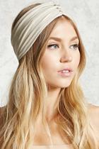 Forever21 Ruched Metallic Headwrap