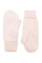 Forever21 Pink Faux Fur Mittens