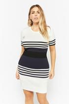 Forever21 Plus Size Striped Bodycon Dress