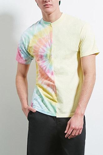 Forever21 Eptm. Half Tie-dye Tee