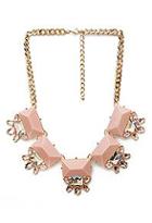 Forever21 Faux Gem Statement Necklace