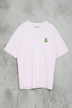 Forever21 Reptar Embroidered Tee