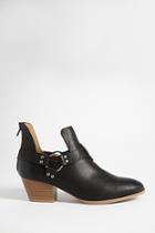 Forever21 Qupid Faux Leather Ankle Bootie