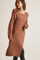Forever21 Cable Knit Tunic Top