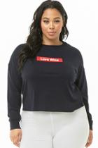Forever21 Plus Size Love Wins Graphic Top