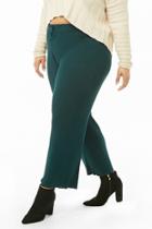 Forever21 Plus Size Ribbed Wide-leg Pants