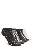 Forever21 Polka Dot Ankle Sock Set