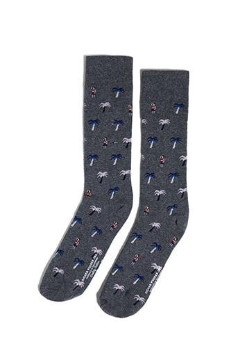 Forever21 Men Richer Poorer Island Crew Socks