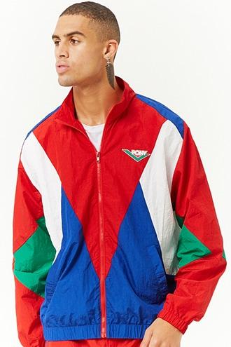 Forever21 Pony Colorblock Windbreaker