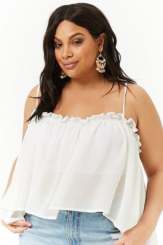 Forever21 Plus Size Ruffled Cami