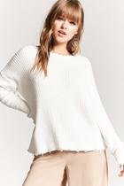 Forever21 Frayed Chenille Sweater