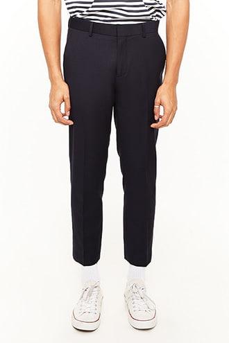 Forever21 Slim-fit Pressed Pants