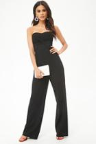 Forever21 Twist-front Tube Jumpsuit