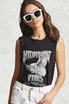 Forever21 Vibes Graphic Muscle Tee