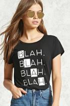 Forever21 Blah Blah Blah Graphic Tee