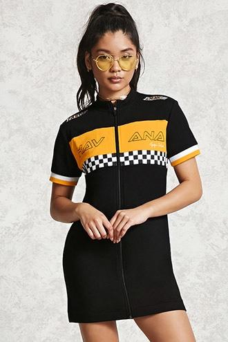 Forever21 Havana Graphic Shift Dress