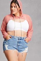 Forever21 Plus Size Cropped Hoodie