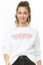 Forever21 Love Revolution Graphic Sweatshirt