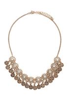 Forever21 Medallion Collar Necklace