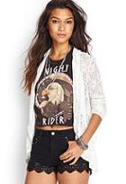 Forever21 Floral Lace Cardigan