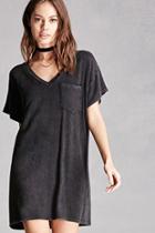 Forever21 Lightly Bleached V-neck Tee