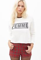 Forever21 Femme Graphic Sweatshirt