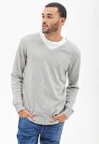 Forever21 V-neck Knit Sweater