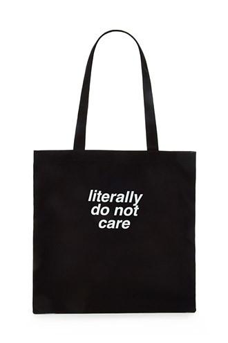 Forever21 Literally Do Not Care Tote