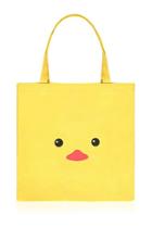 Forever21 Chick Face Graphic Tote Bag