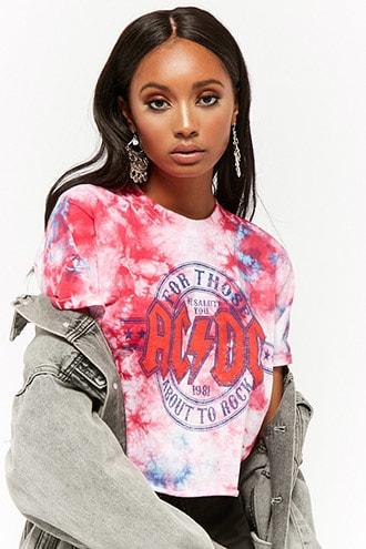 Forever21 Acdc Graphic Tee