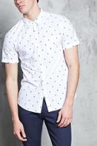 Forever21 Slim-fit Lightning Bolt Shirt