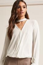 Forever21 Surplice V-cutout Top